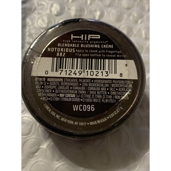 L'Oreal HIP Blendable Blushing Creme - 882 Notorious new sealed last one - Picture 6 of 7